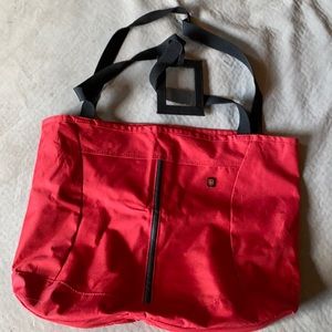 Victorinox red Swiss‎ Army travel tote bag